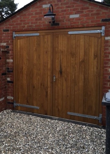 Oak curve top - oak, garage