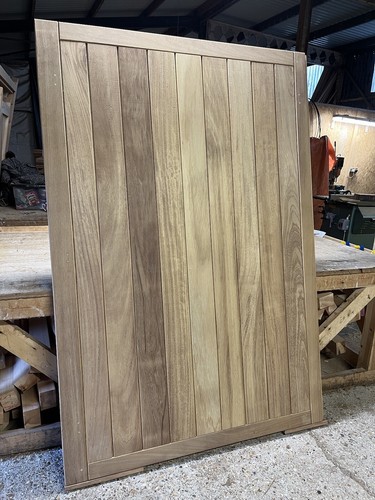 Wooden shed door - wooden,