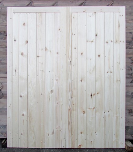 Wooden garage doors - wooden, duty