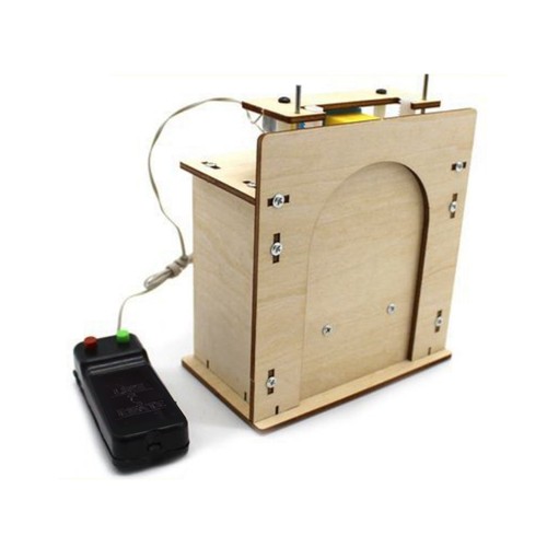 Wooden lift door self - door,