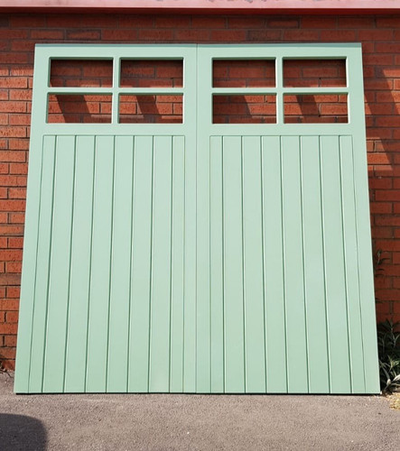 Wooden garage doors pane - wooden,