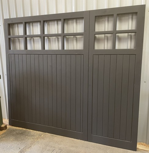 Insulated wooden garage - , doors