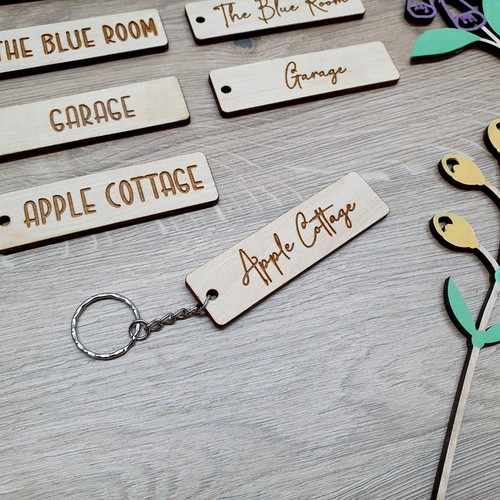Personalised long wooden - personalised,